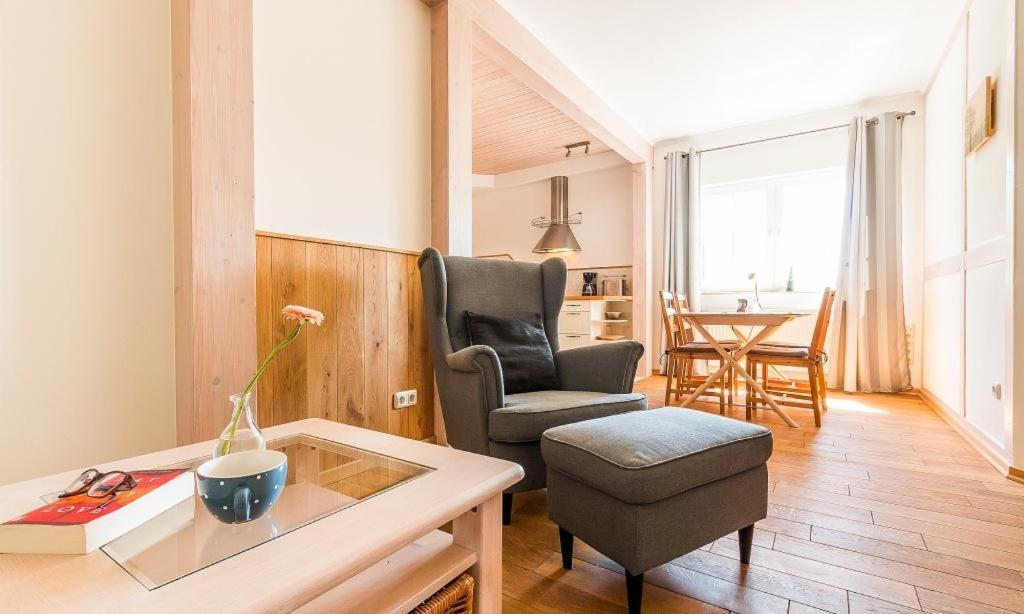 Haus Schilfkante - Wohnung 2 Wieck Eksteriør bilde