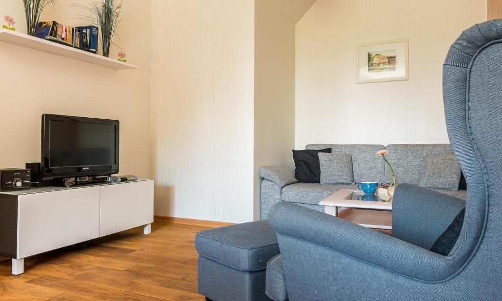 Haus Schilfkante - Wohnung 2 Wieck Eksteriør bilde