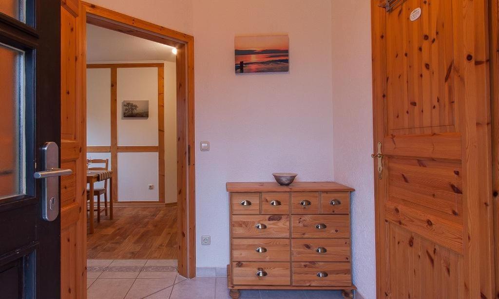 Haus Schilfkante - Wohnung 2 Wieck Eksteriør bilde