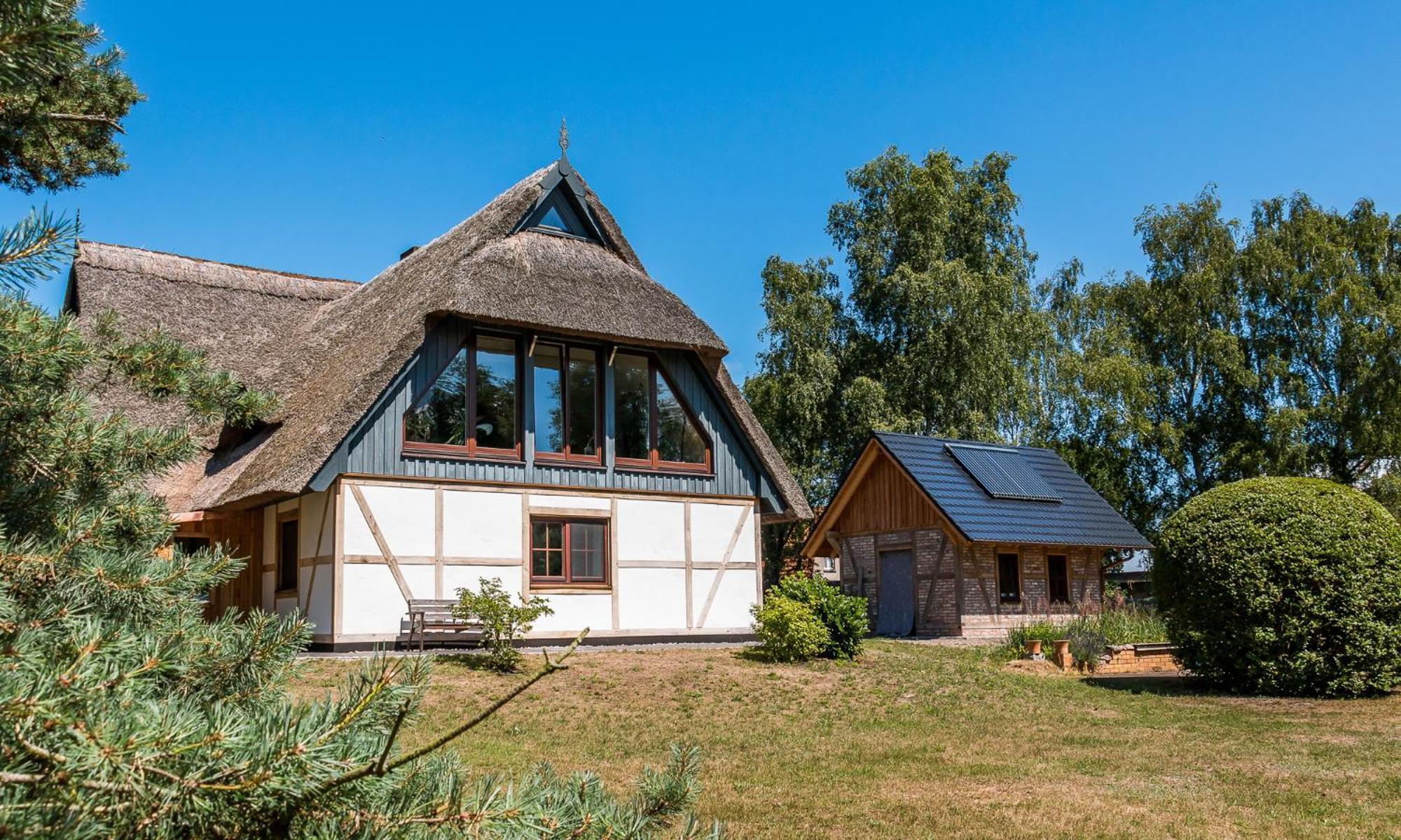 Haus Schilfkante - Wohnung 2 Wieck Eksteriør bilde